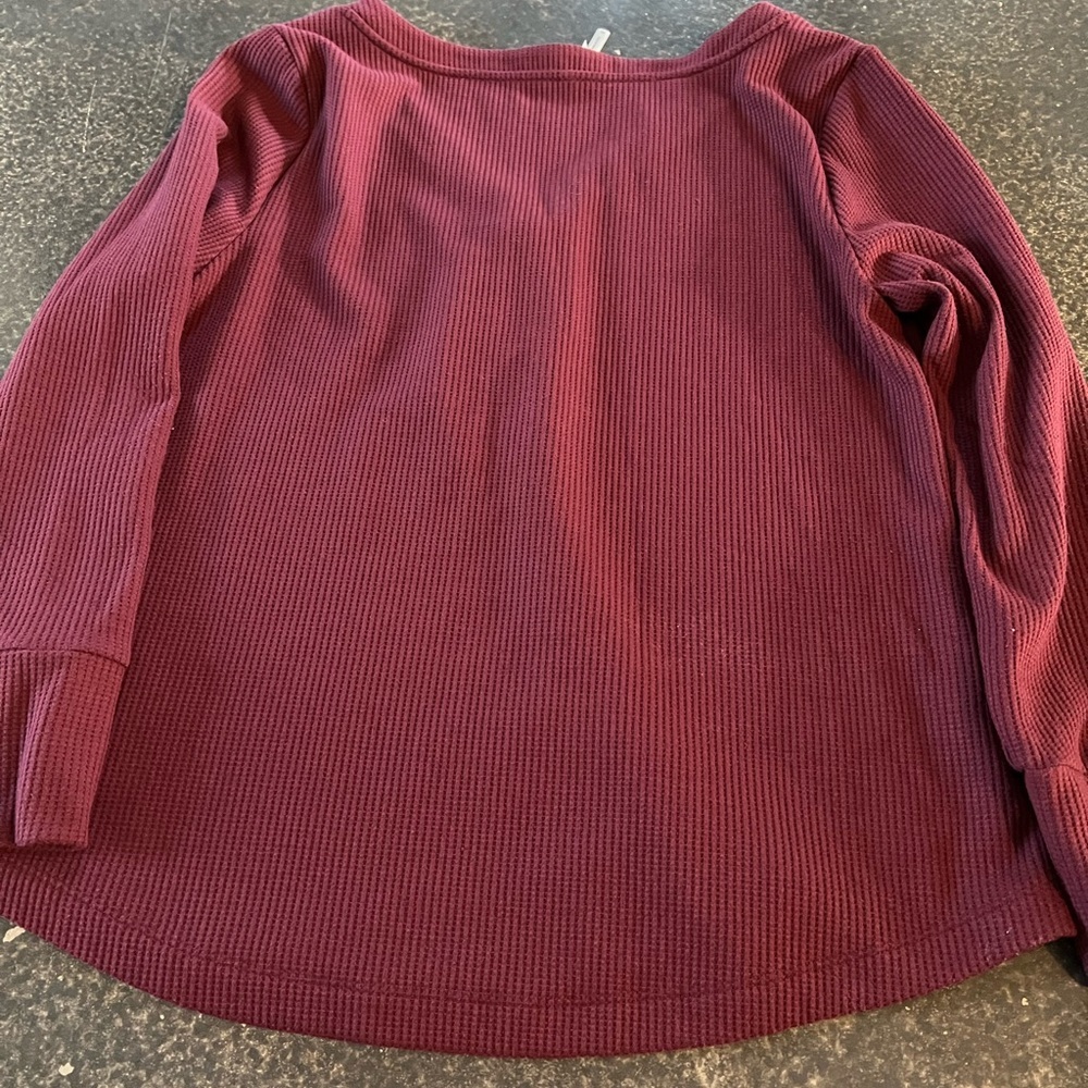 SOMA (2 Pieces) Cozy Waffle Knit Long Sleeve Shirt & Pants Loungewear Size XL - Picture 8 of 11
